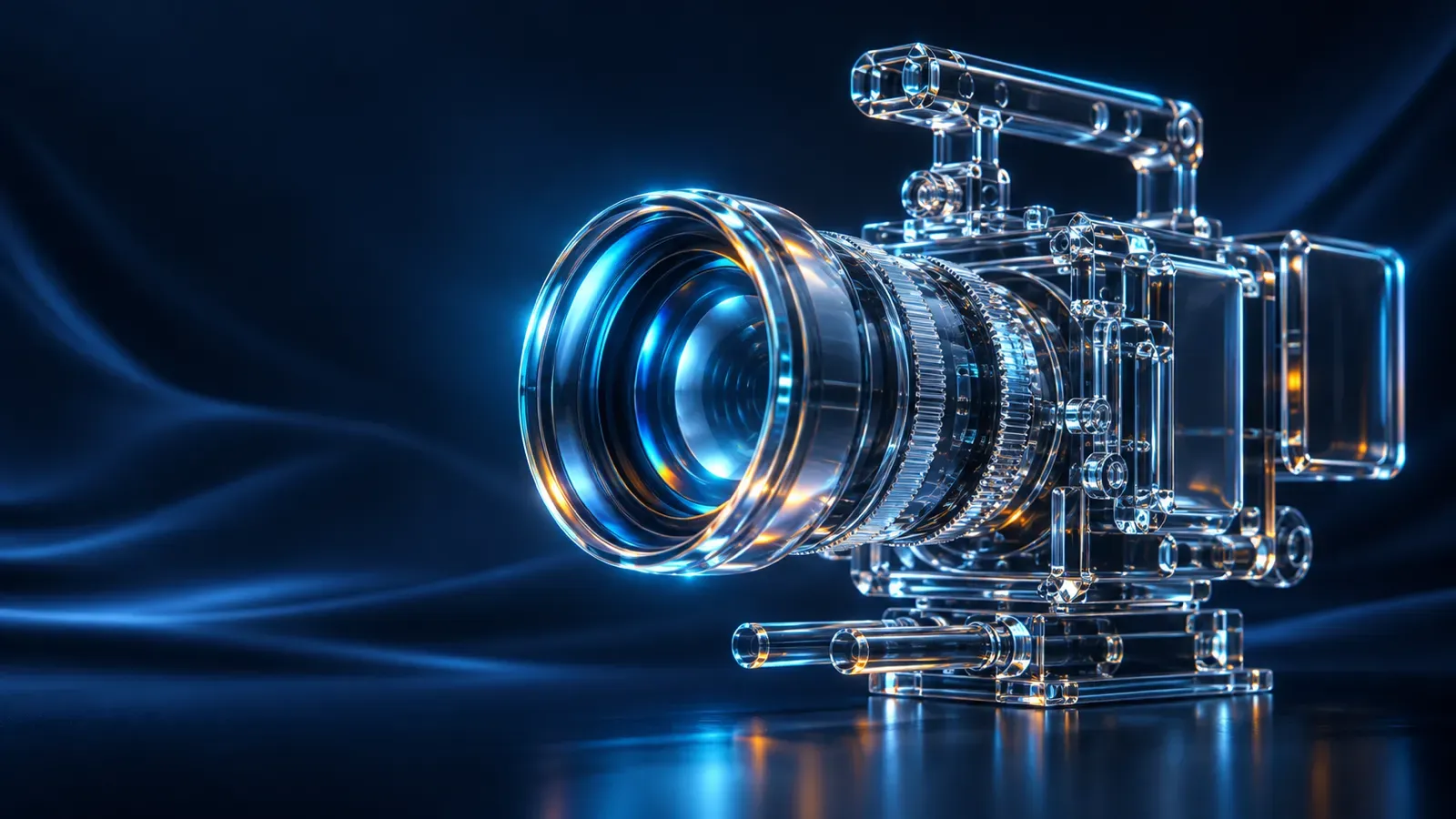 Glass film camera